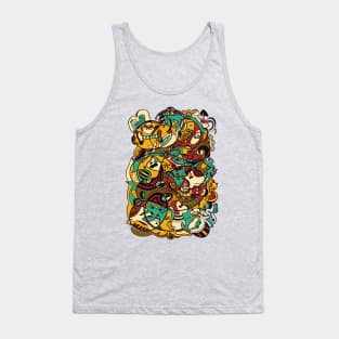 Dog -  12 Zodiac Animals Tank Top